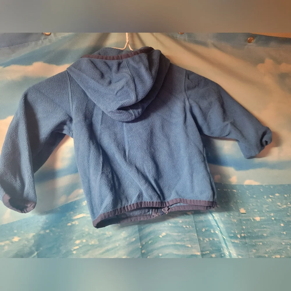 The North Face Infants Full Zip Fleece Jacket Blue‎ Size 12-18 month